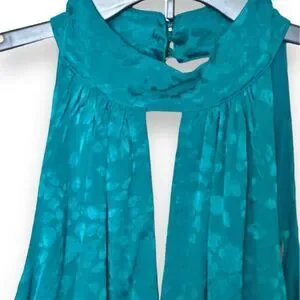 slim fit dress slacks Maya Halter Scarf Mini Dress – General Pants Co main image 1